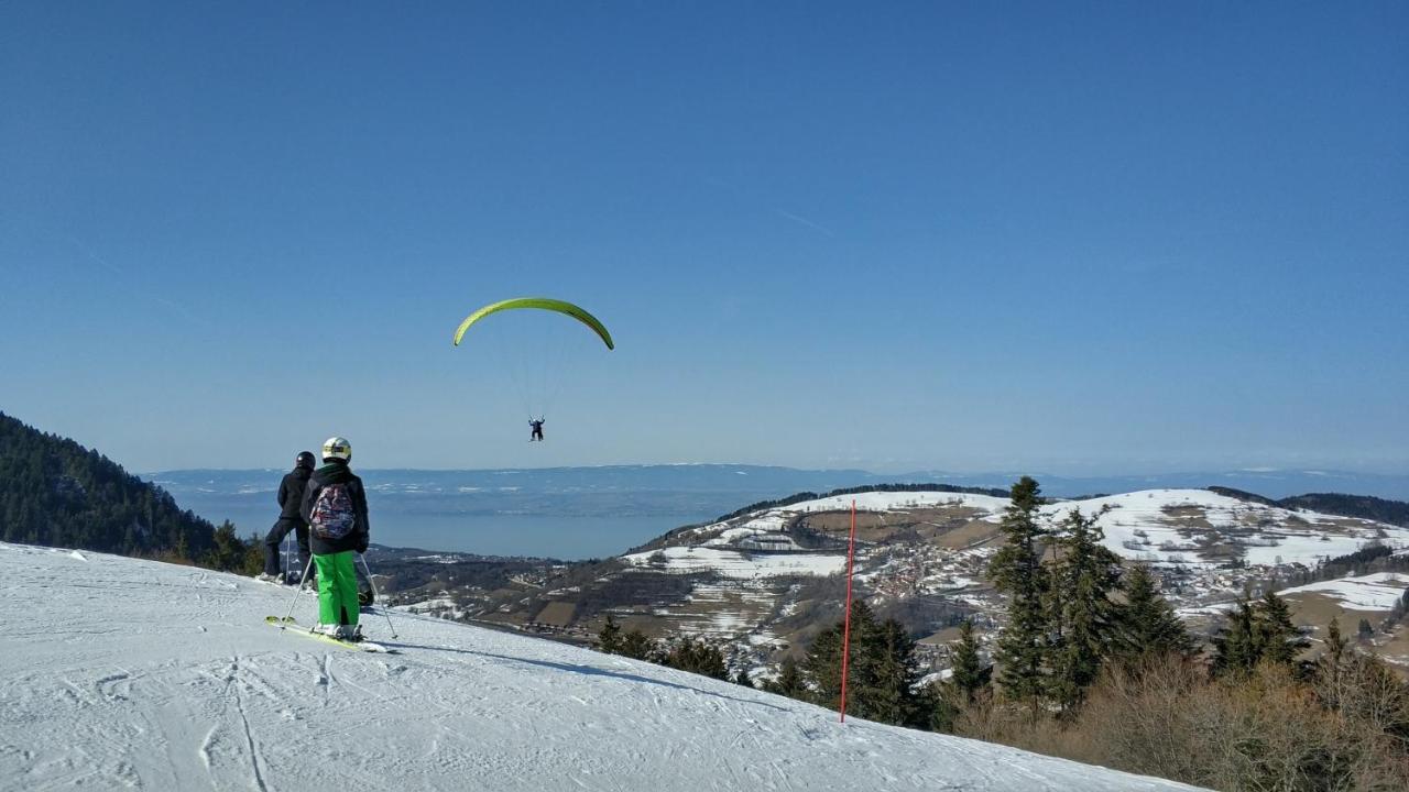 Appartement T2 A Bernex Avec Wifi, Vue Sur Montagne 外观 照片